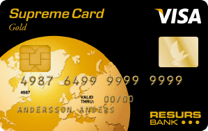 Supreme Card Gold - Kreditkort i Danmark
